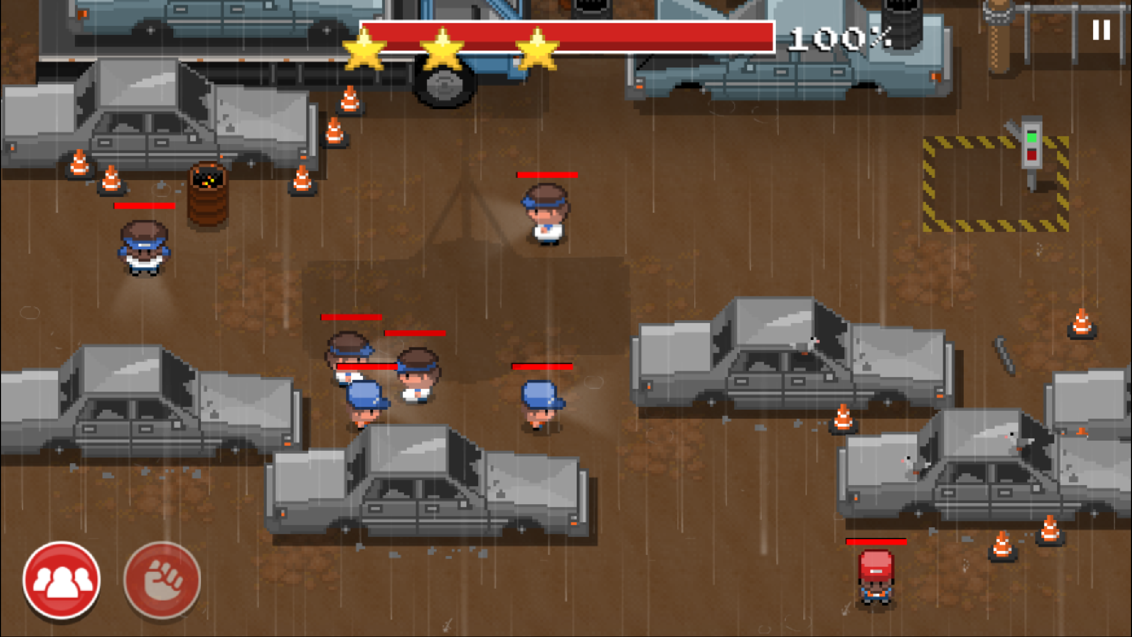 Screenshot of Defend Your Turf: Street Fight