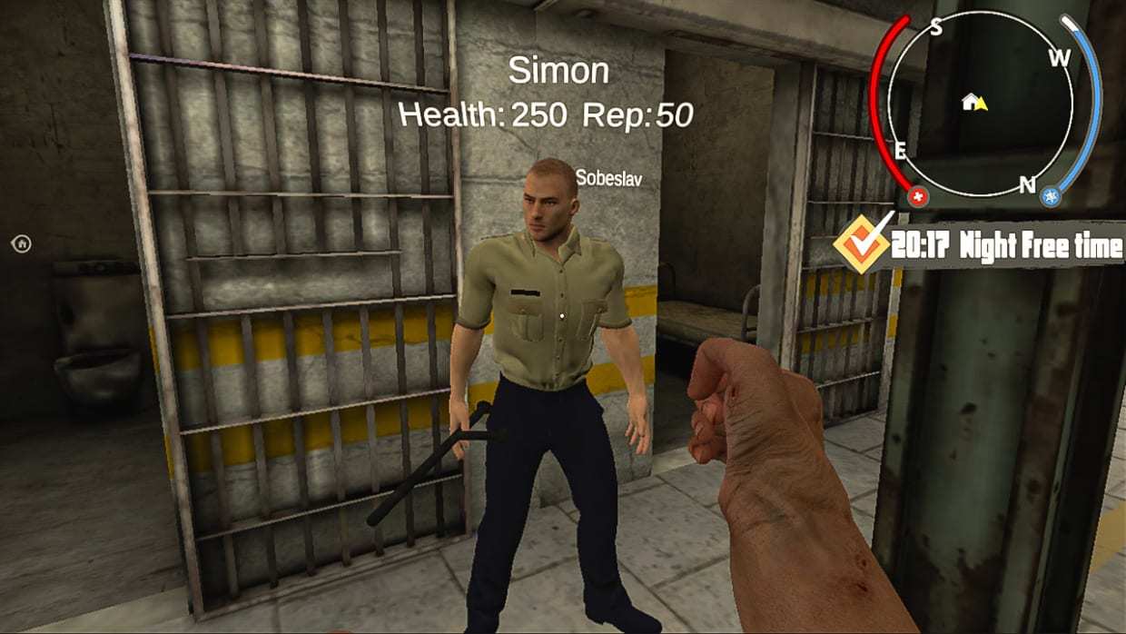 Prison Life Simulator ภาพหน้าจอเกม