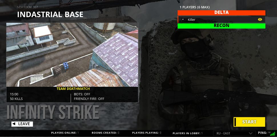 Infinity Strike - Online FPS screenshot game