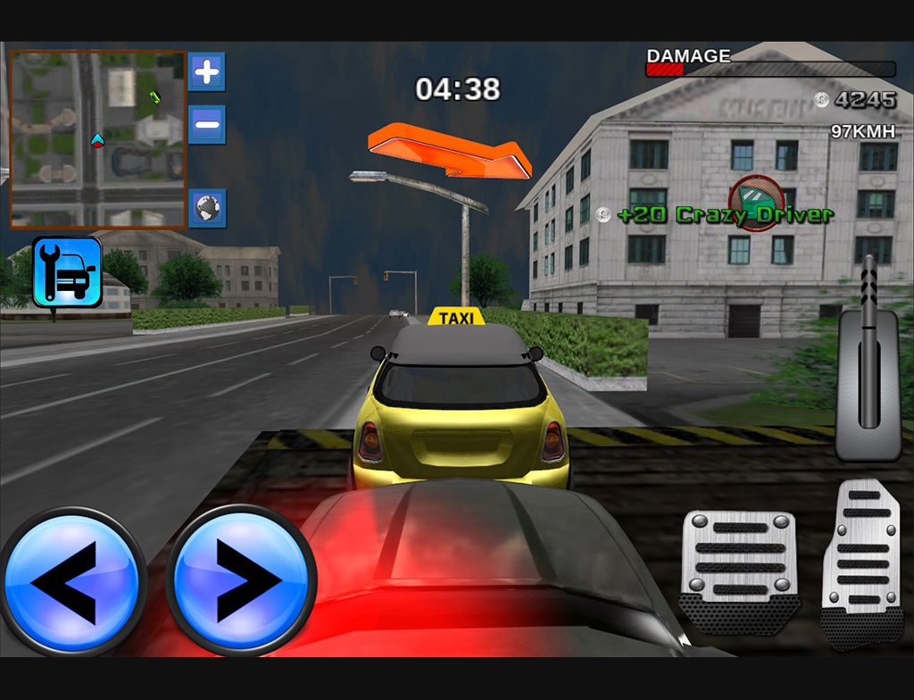 3D City Taxi Driving Mania 게임 스크린 샷