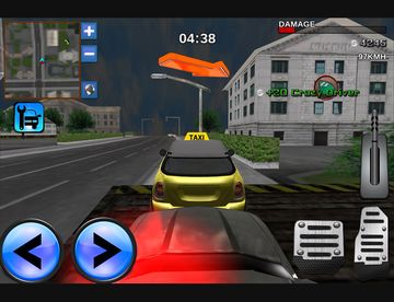 3D City Taxi Driving Mania Game Screenshot