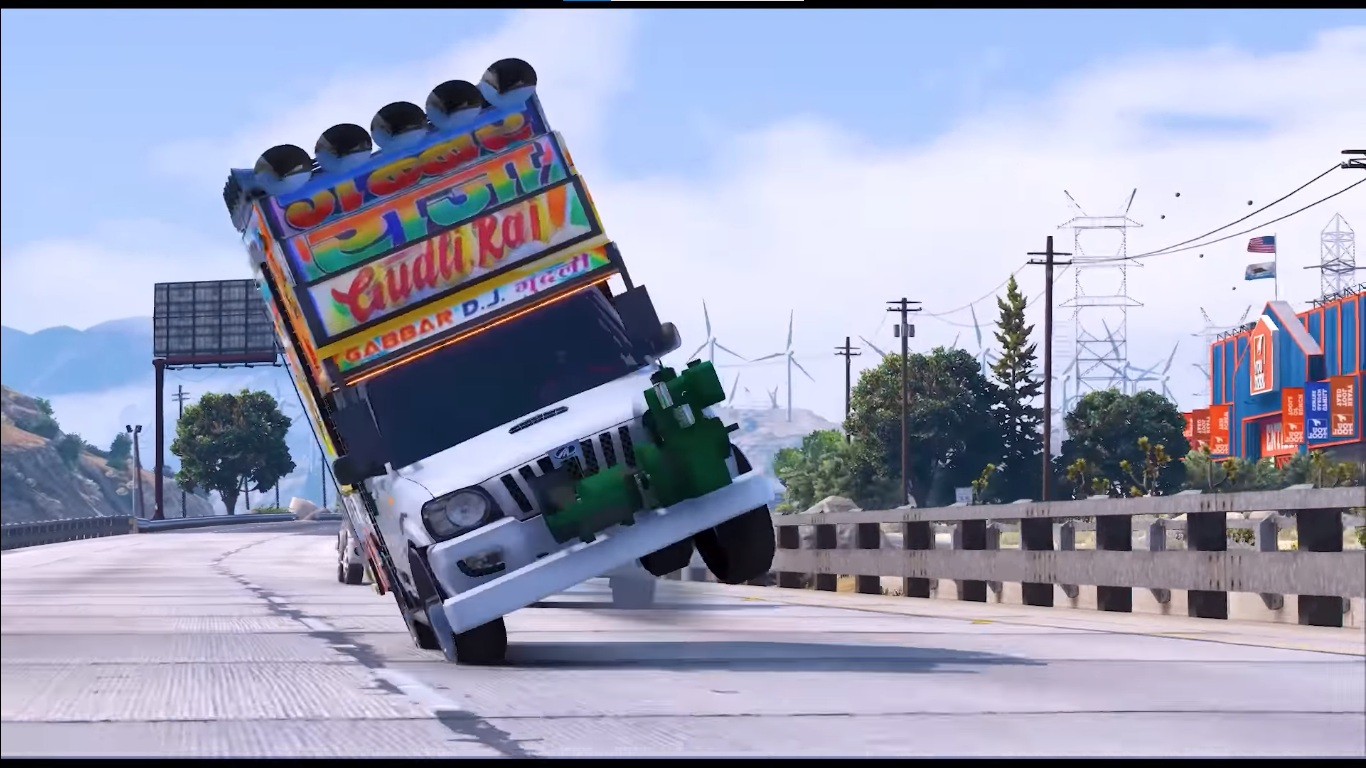 Screenshot 3 of DJ Gadi Wala 3D Indian Car rac 