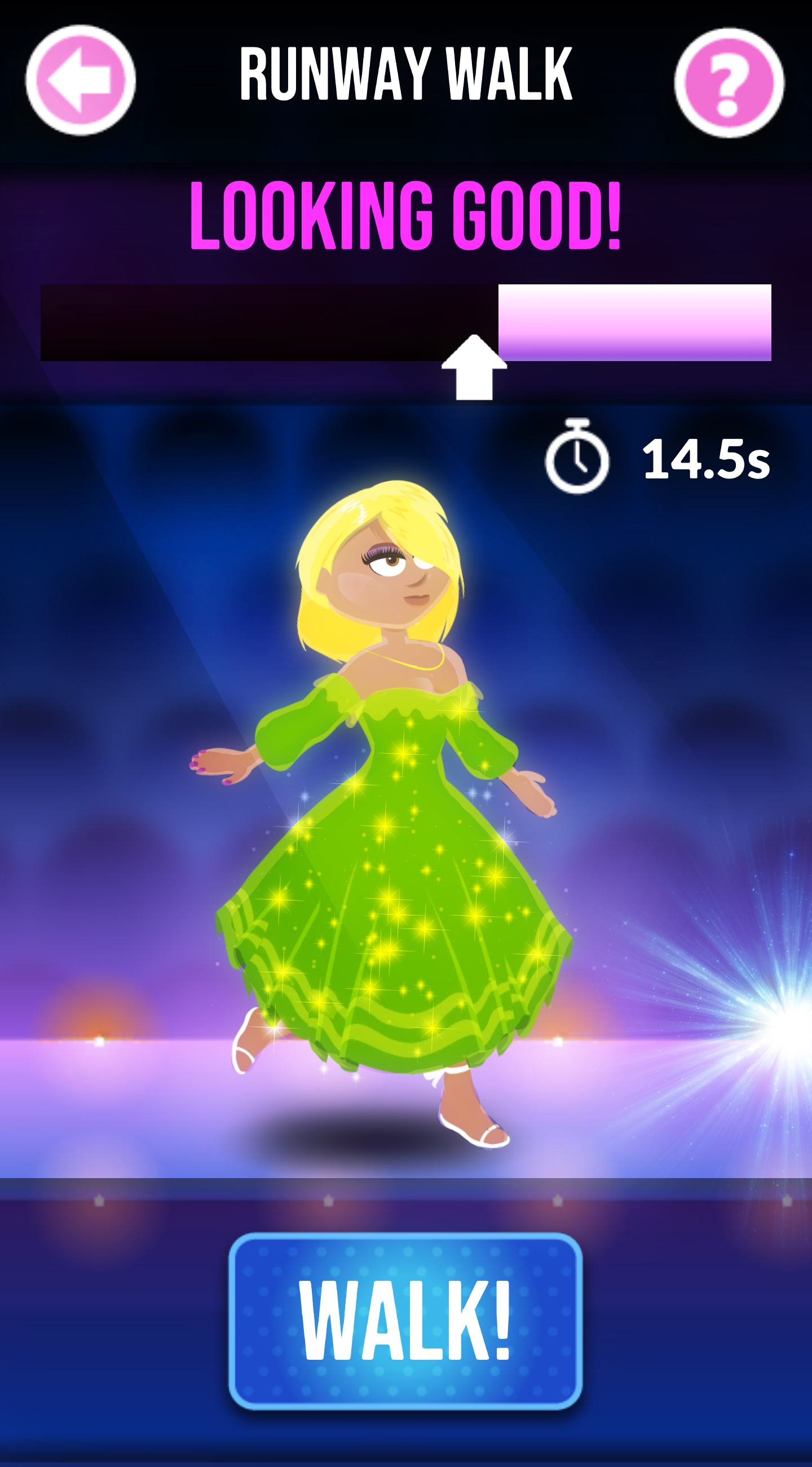 Supermodel Showdown Game Screenshot