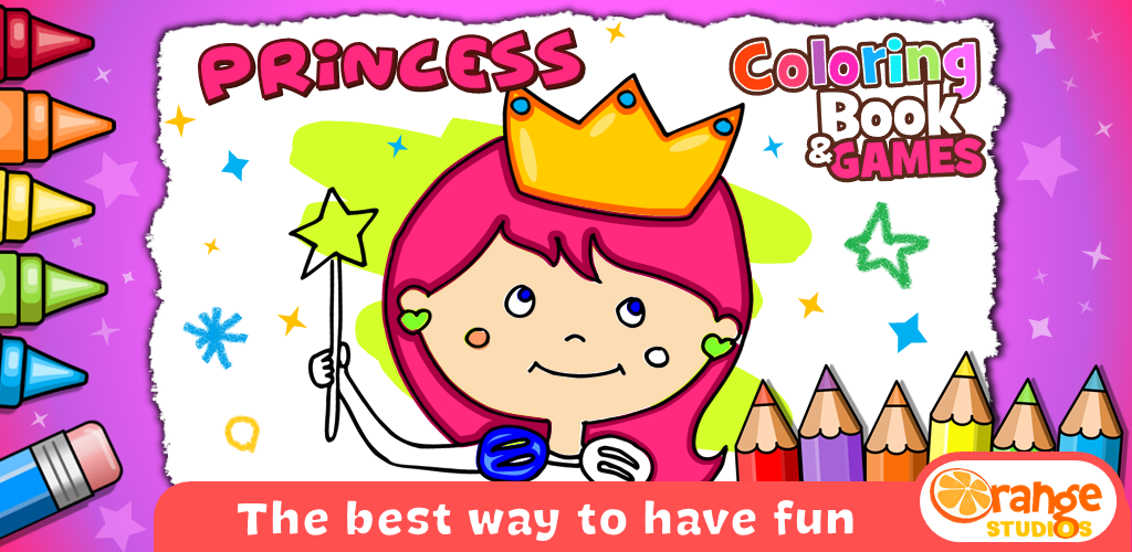 Banner of Princess Coloring Book & Games 1.86