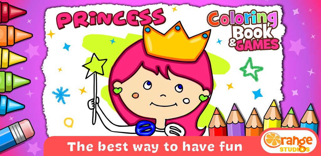 Princess Coloring Book & Games screenshot