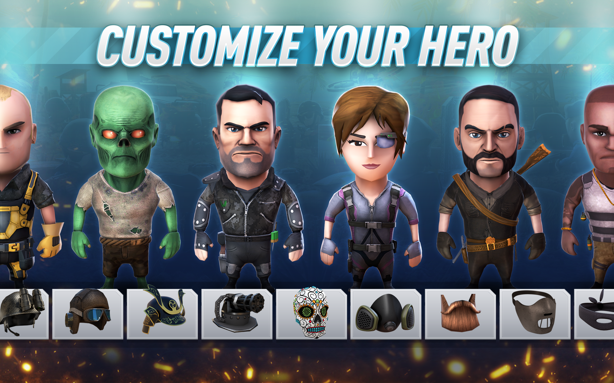 Скриншот игры WarFriends: PvP Shooter Game