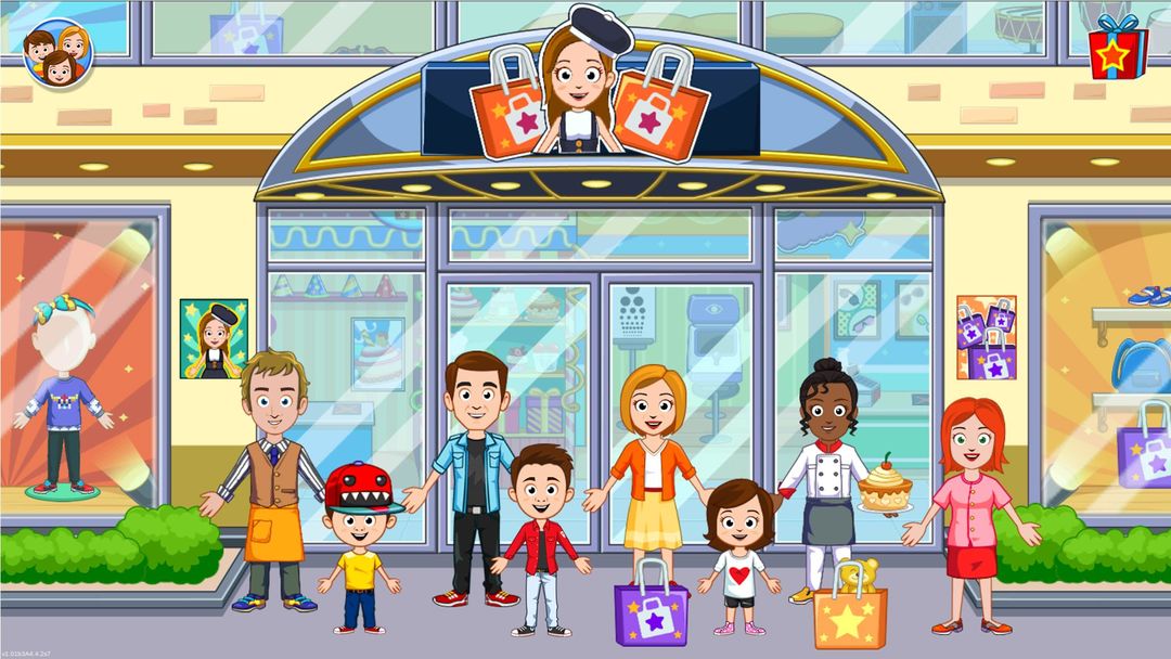 Screenshot of My Town: Shopping Mall Game