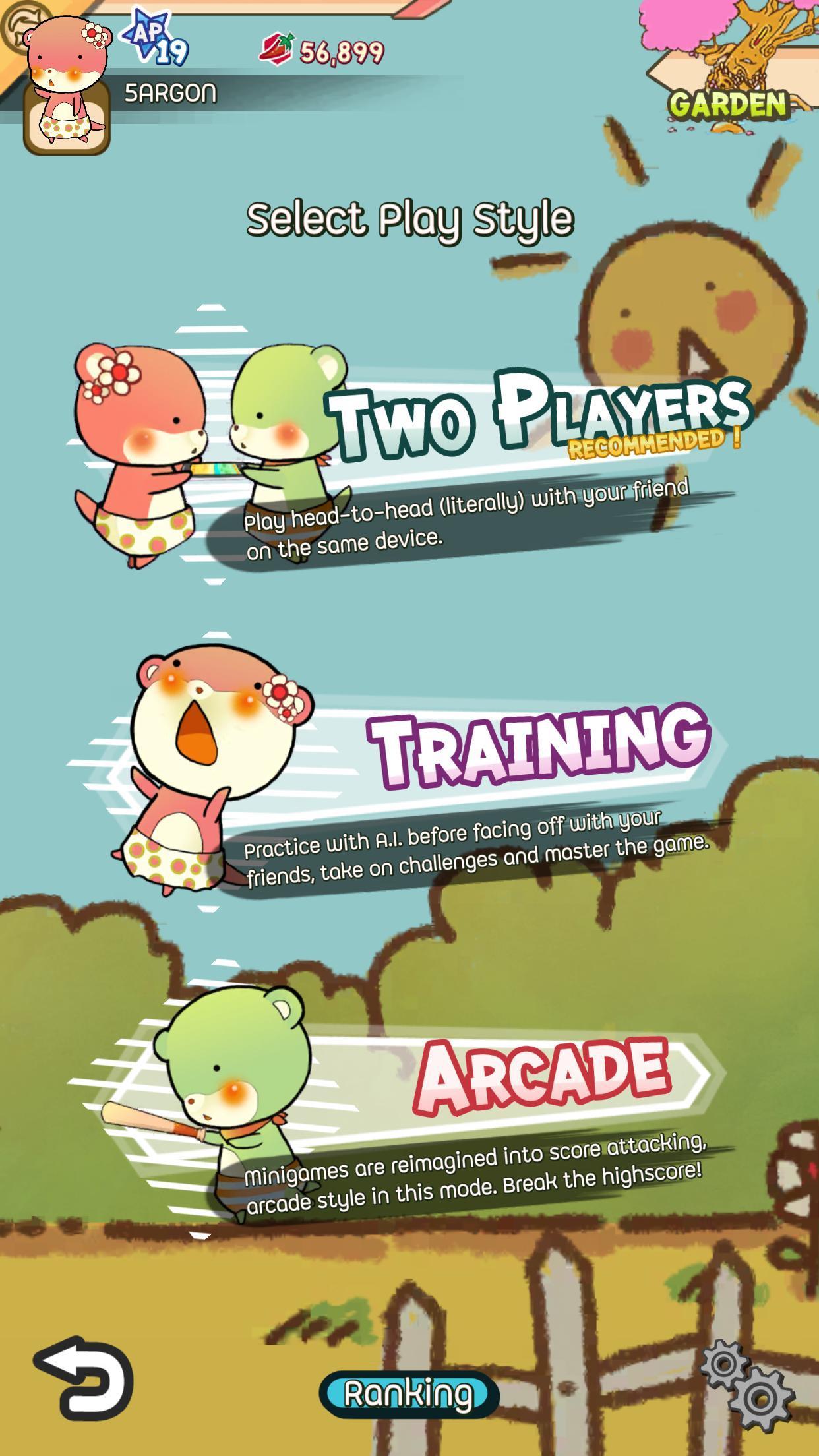 Cuplikan Layar Game Duel Otters