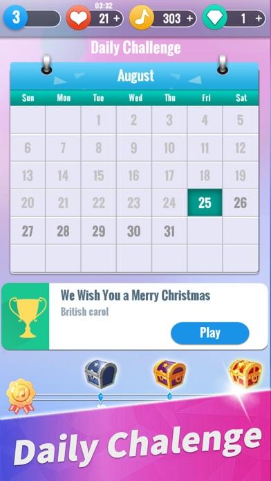 Screenshot of Music Tiles 3：Anime Piano Game