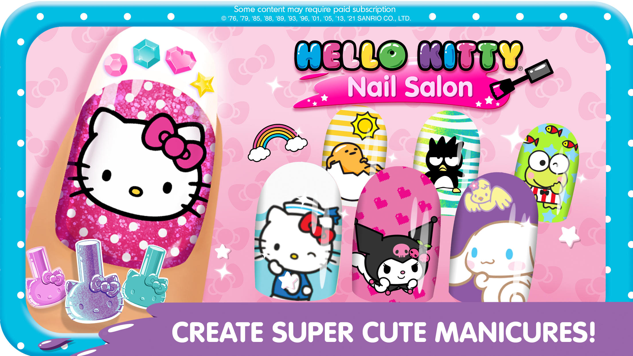 Hello Kitty Nail Salon ภาพหน้าจอเกม