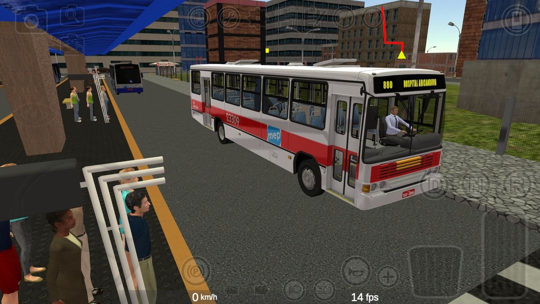 Proton Bus Simulator Urbano ภาพหน้าจอเกม
