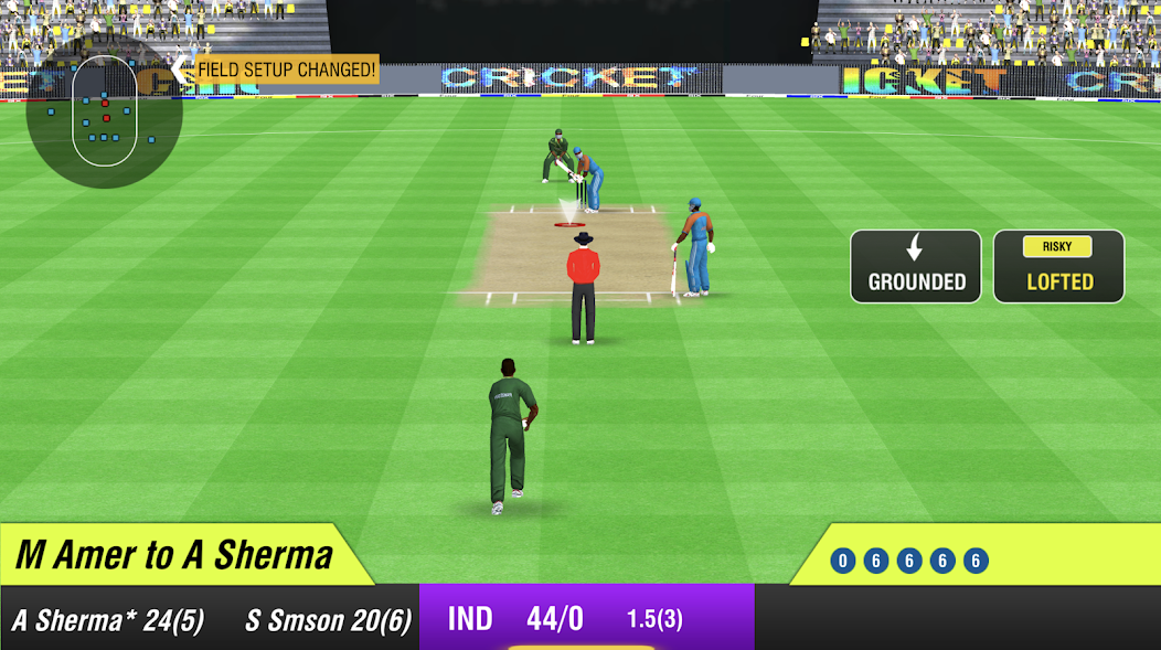 Real Championship Cricket Game Game Screenshot