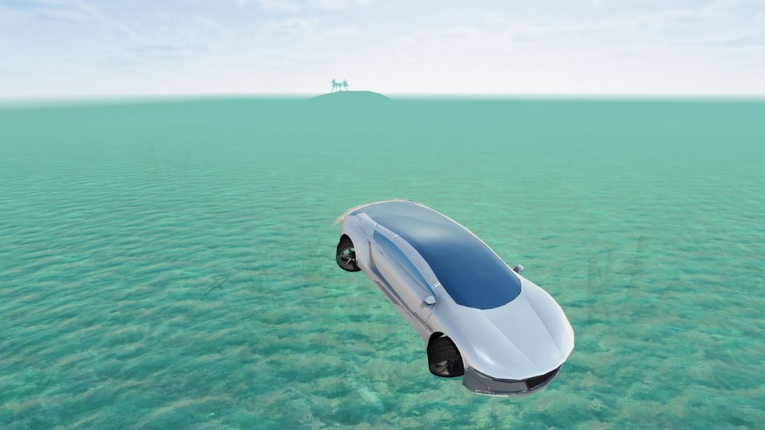 Screenshot of Flying Submarine Car Simulator