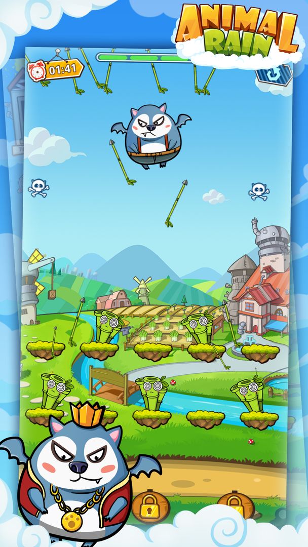 动物雨 screenshot game