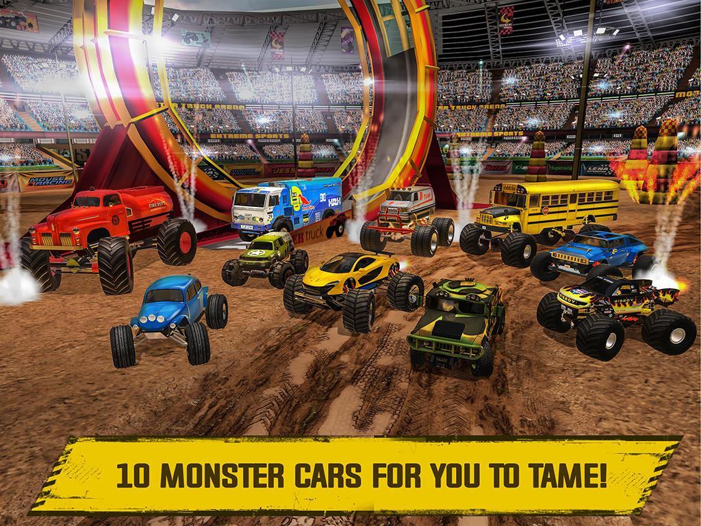 Monster Truck Arena Driver Game Screenshot