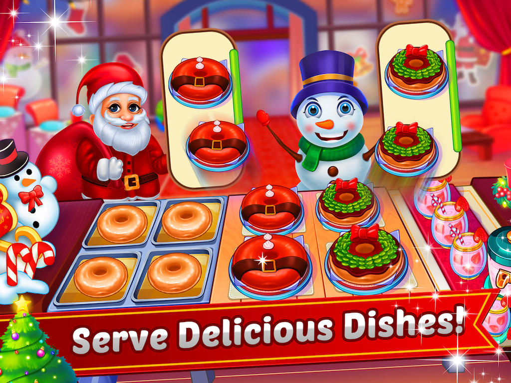 Screenshot of Christmas Diary - Cooking Game