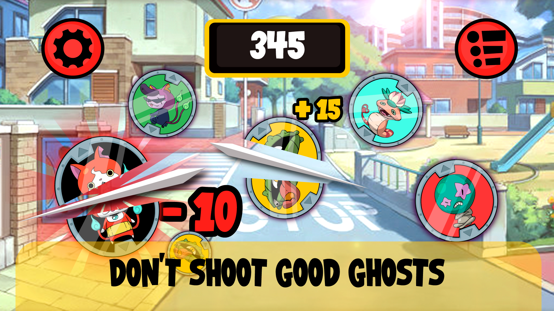 Captura de Tela do Jogo Slasher with Yo kai