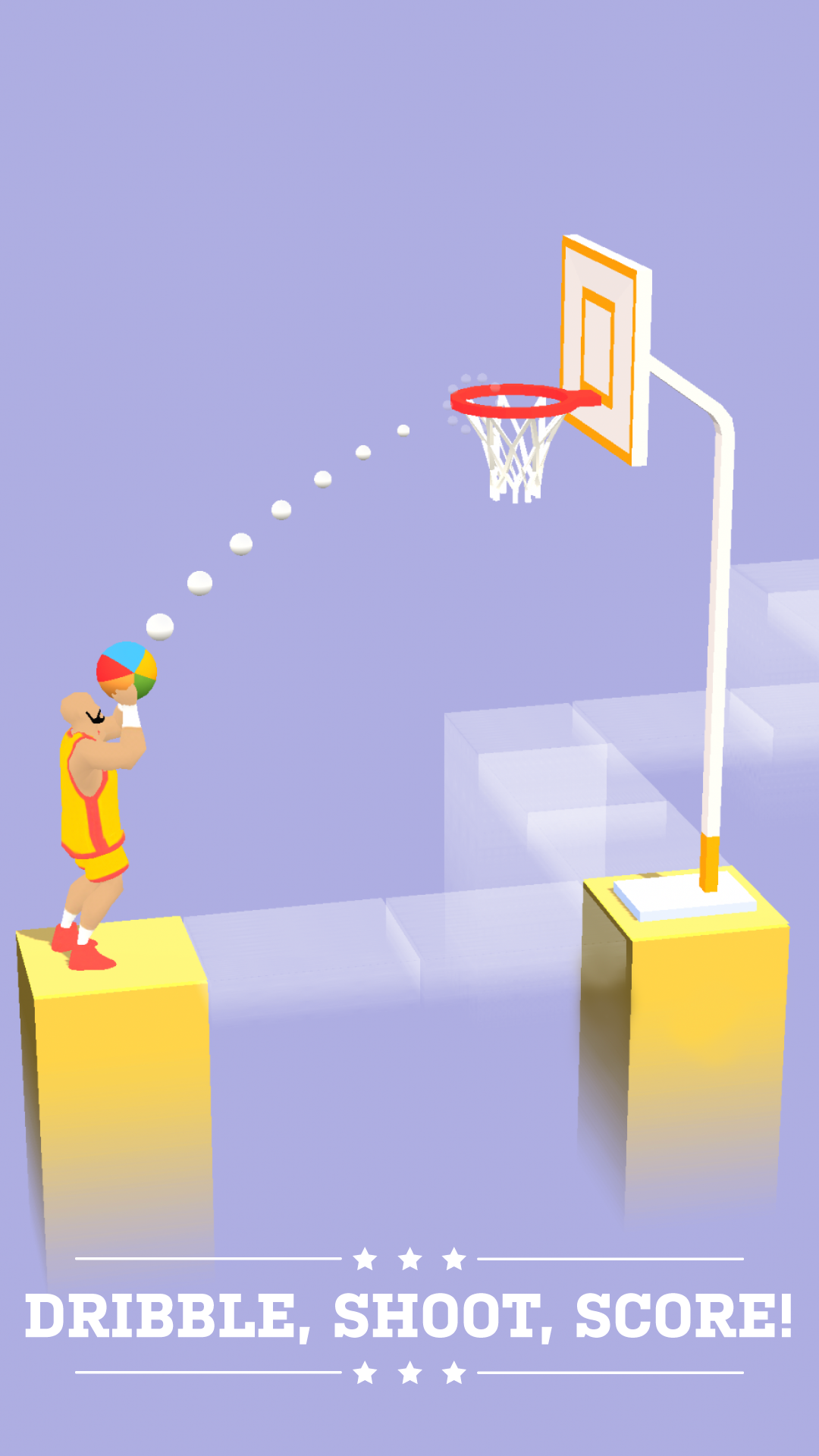 Cuplikan Layar Game Perfect Dunk 3D