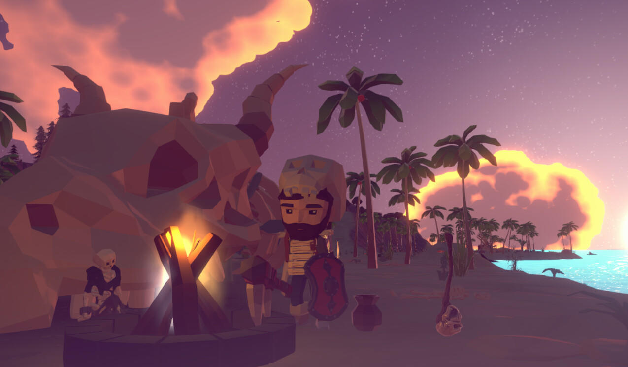Screenshot of Surviving Skeleton Island