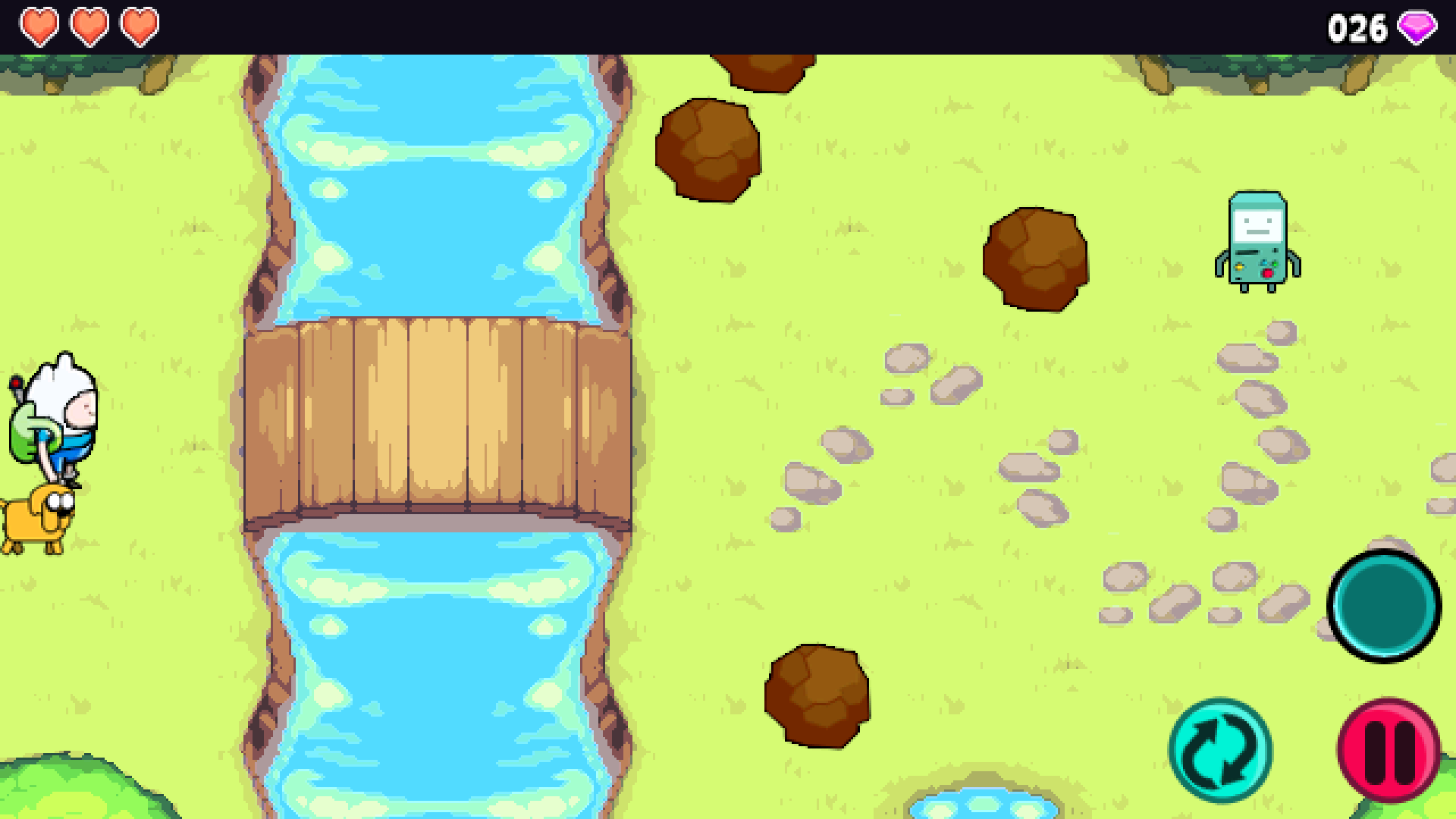 Cuplikan Layar Game Adventure Time: Heroes of Ooo