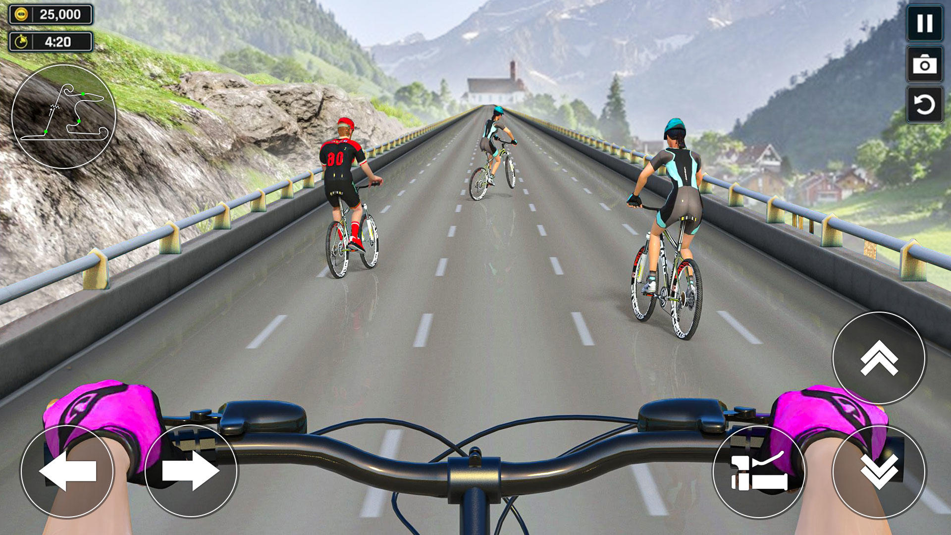Screenshot of BMX Cycle Road Trip Simulator
