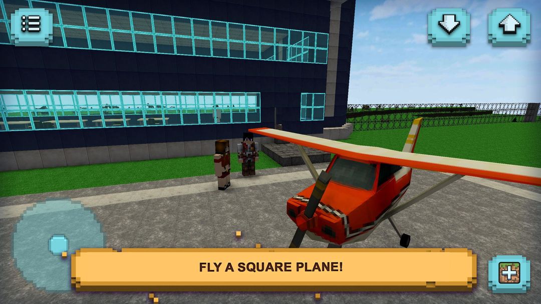 Screenshot of Plane Craft: Square Air