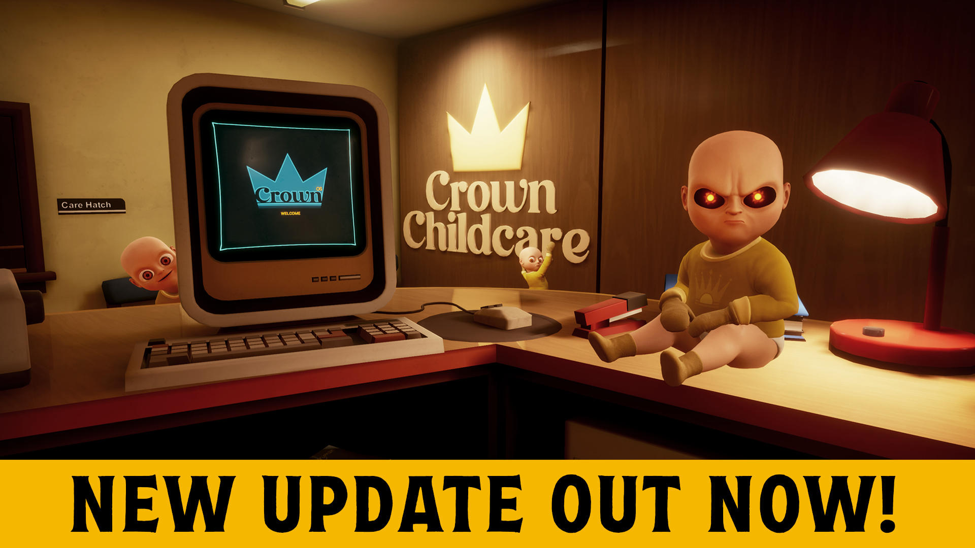 The Baby In Yellow Game Screenshot