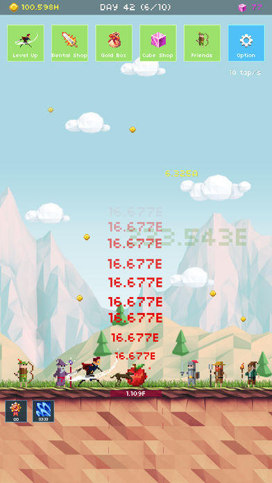 Strawberry Hero : 100 days of adventure 遊戲截圖