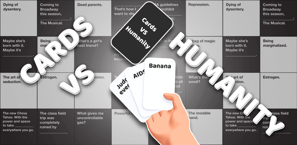 Banner of Cards VS Humanity 