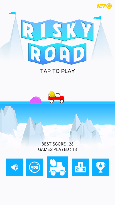Risky Road Game Screenshot