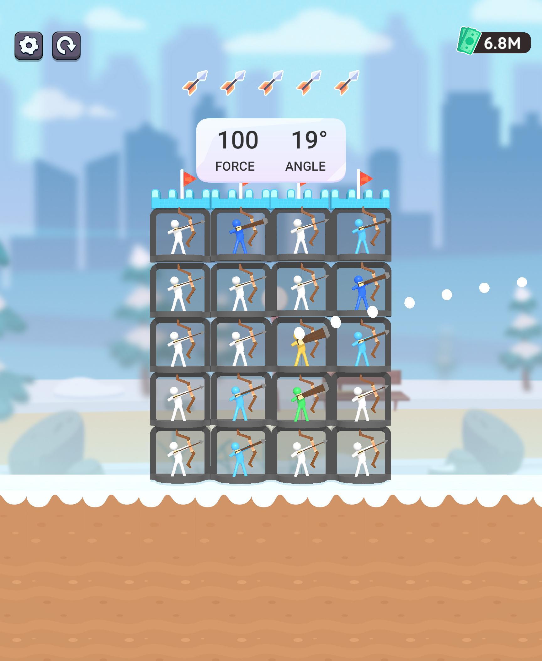 Archers Crusher Game Screenshot