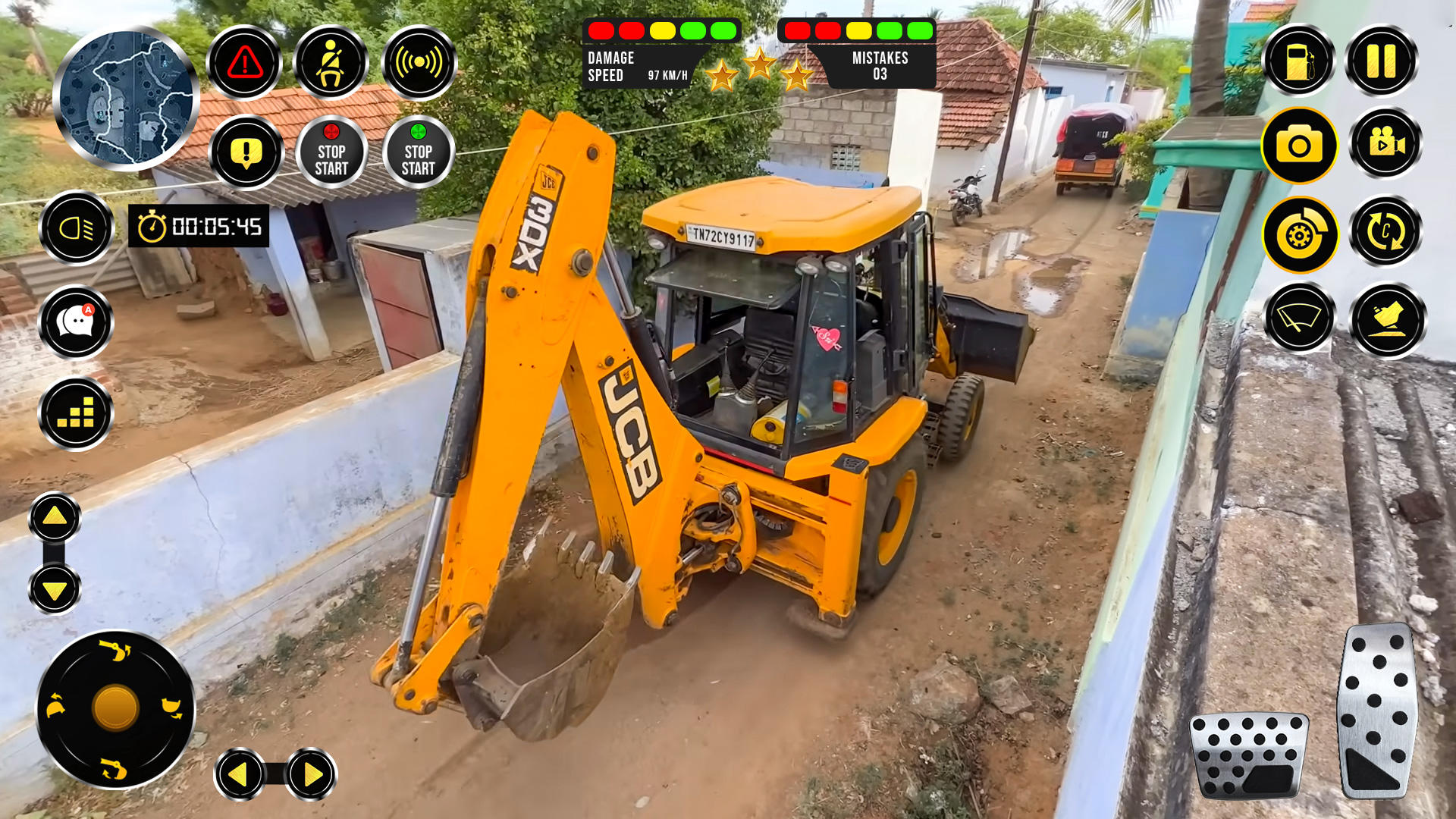 Screenshot 3 of Real JCB Snow Excavator Game 