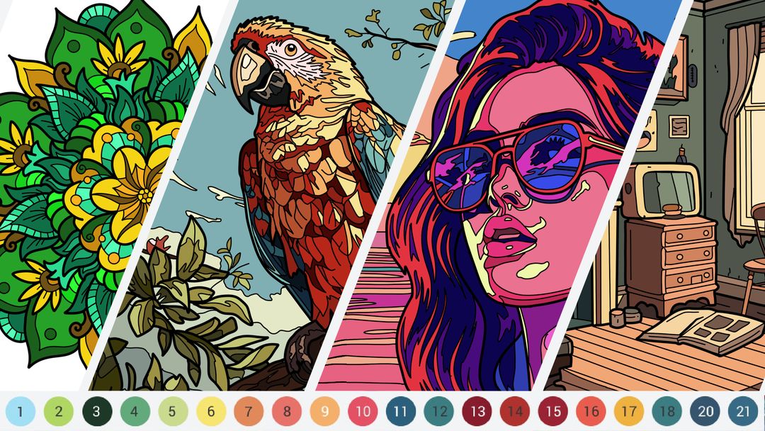 Color Tap: Coloring by Numbers android iOS apk download for free-TapTap