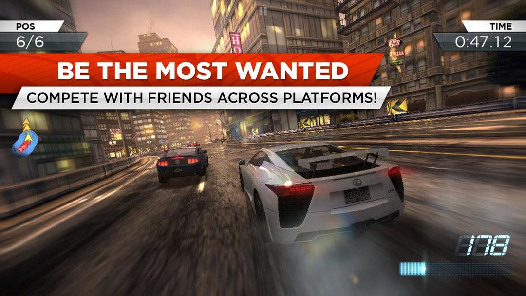 Need for Speed Most Wanted ภาพหน้าจอเกม