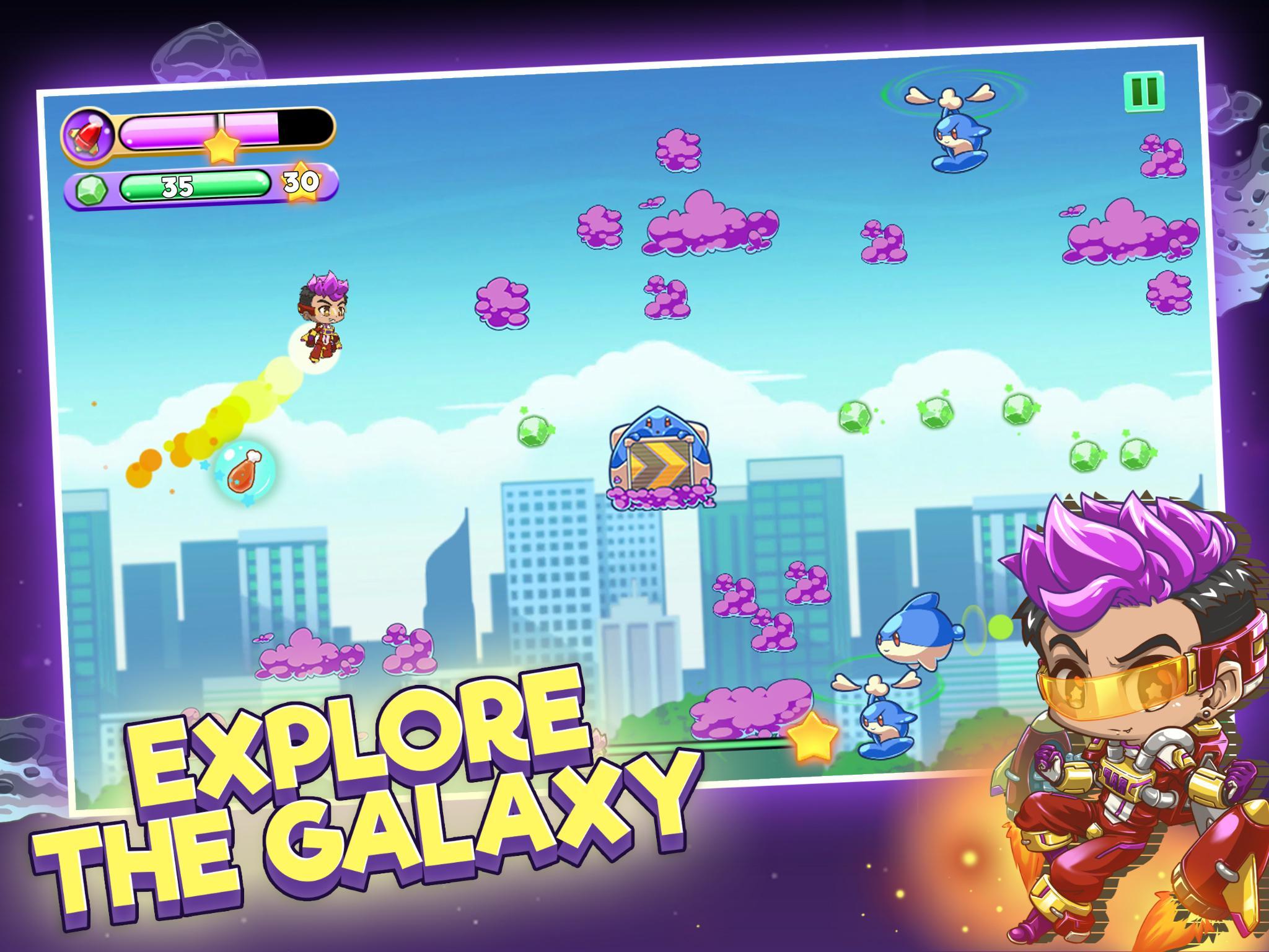 Rapstronaut : Space Journey Game Screenshot