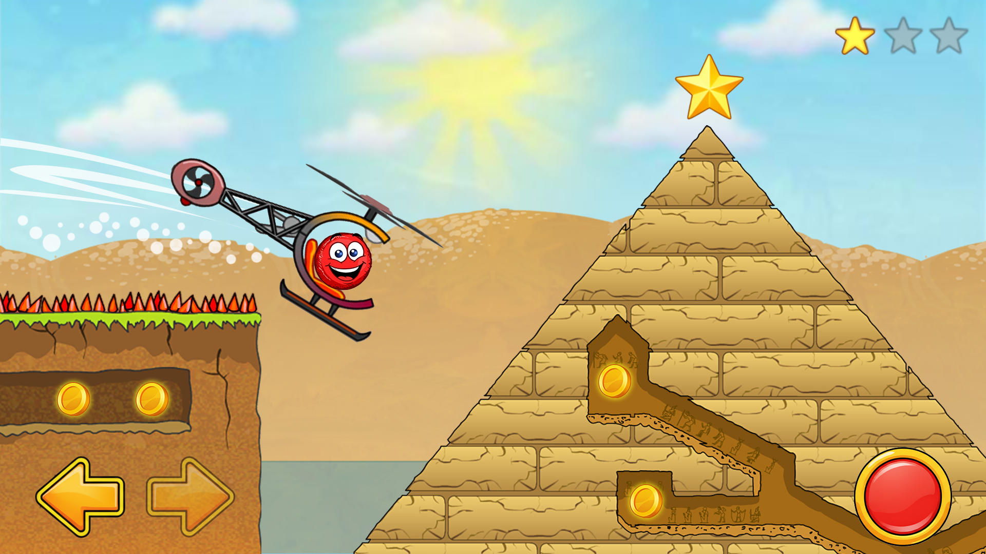 Red Ball 3: Jump for Love! Bou Game Screenshot