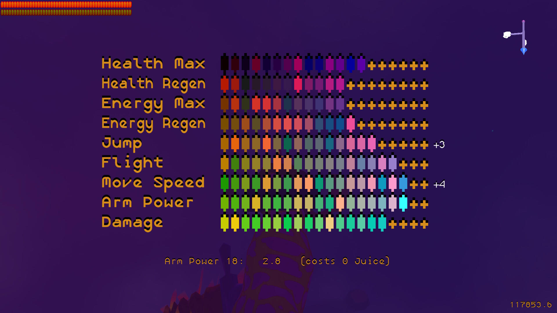 Juice Galaxy Game Screenshot