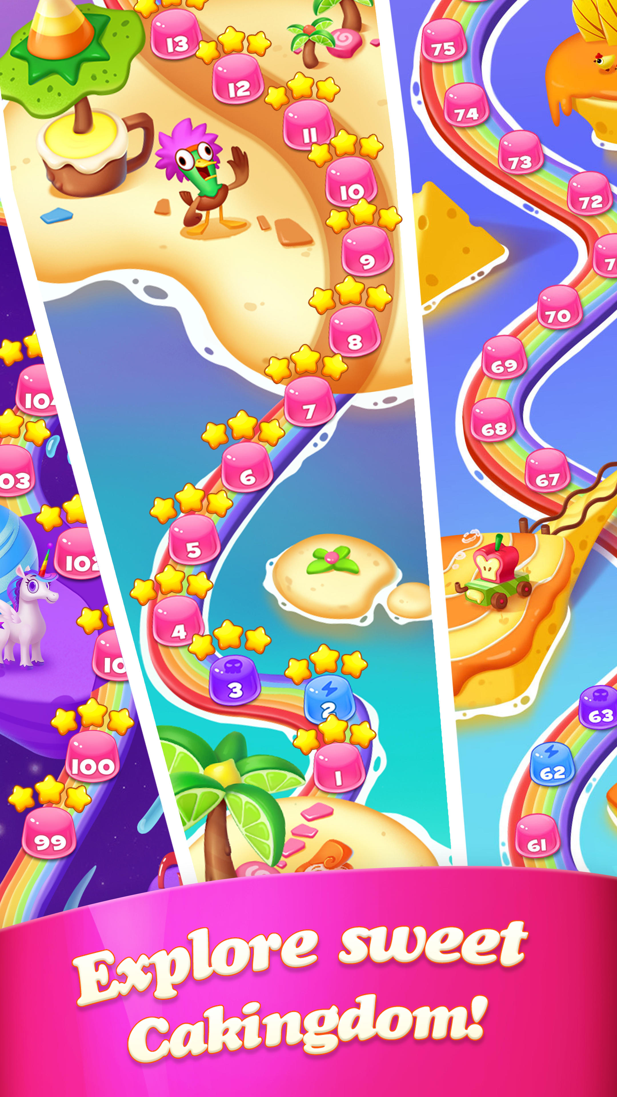Cakingdom Match® Cookie Crush Game Screenshot
