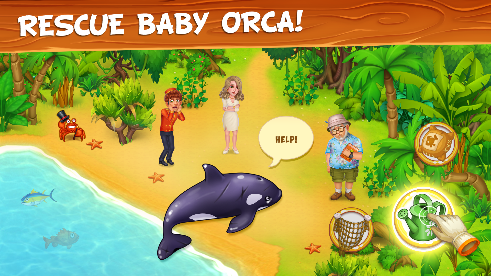 Farm Island - Journey Story 遊戲截圖