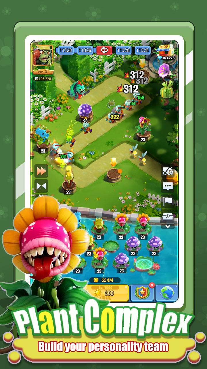 Green Siege:Zombie Defense WAR Game Screenshot
