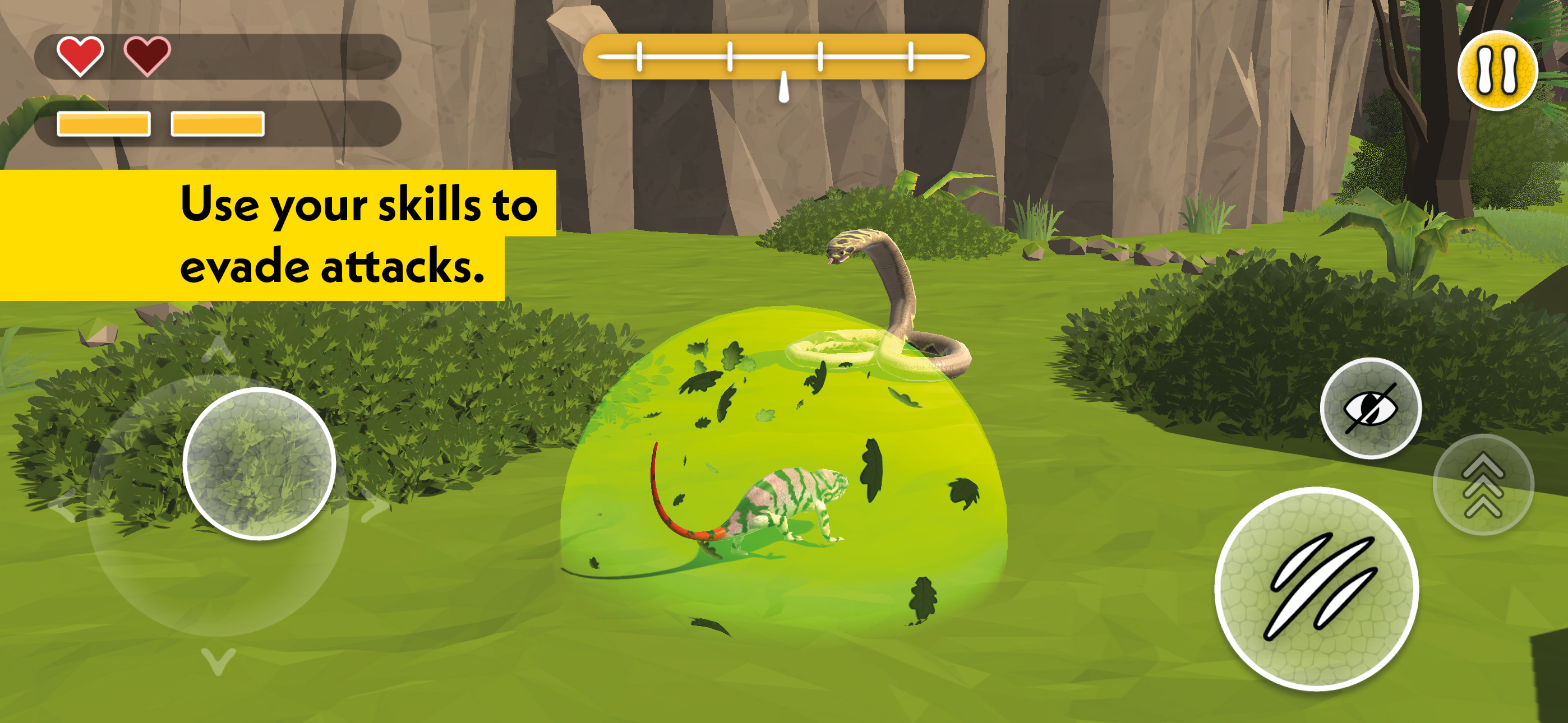 Captura de Tela do Jogo PLANET WOW Wildlife Adventure