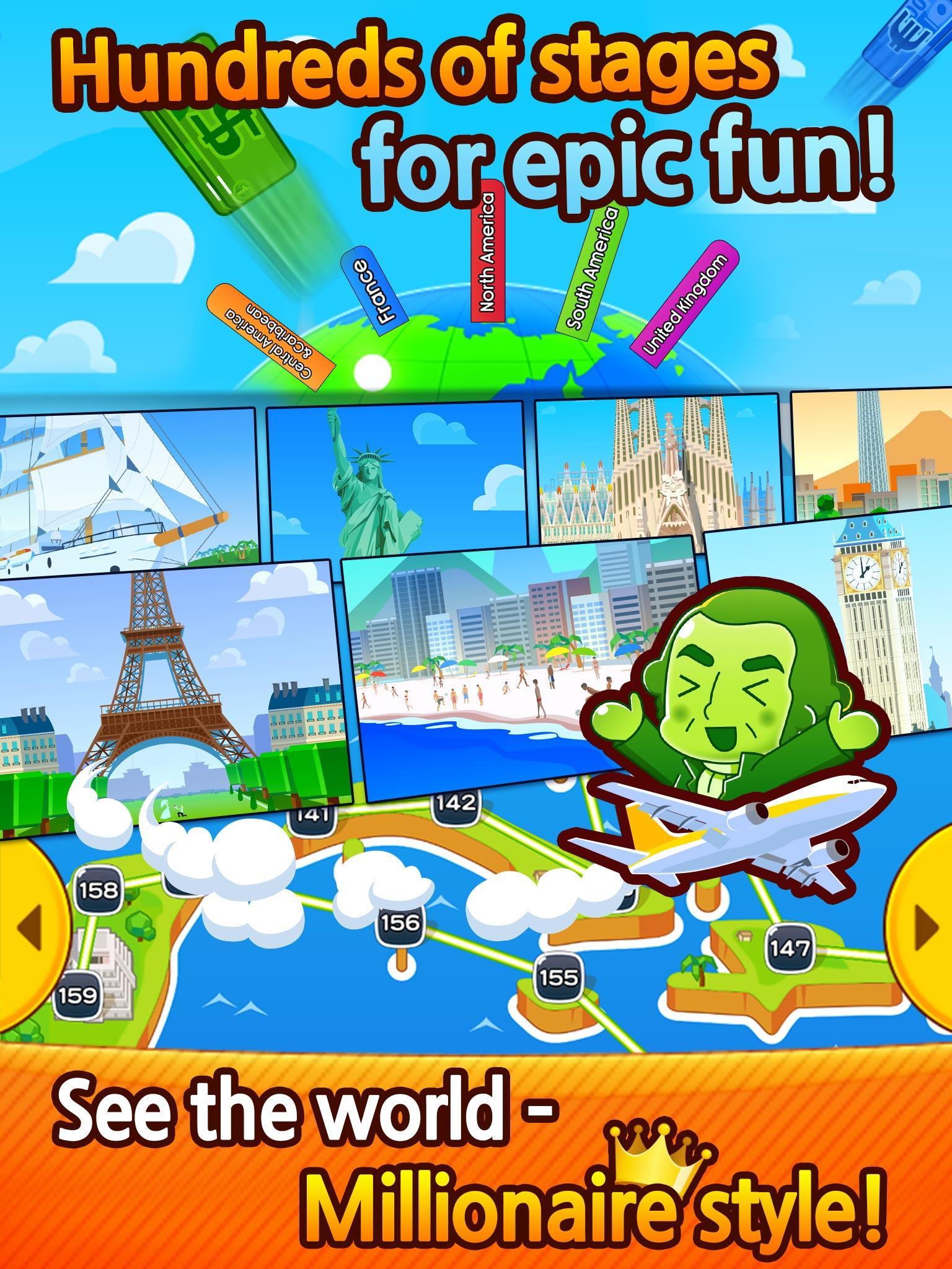 Millionaire POP Game Screenshot