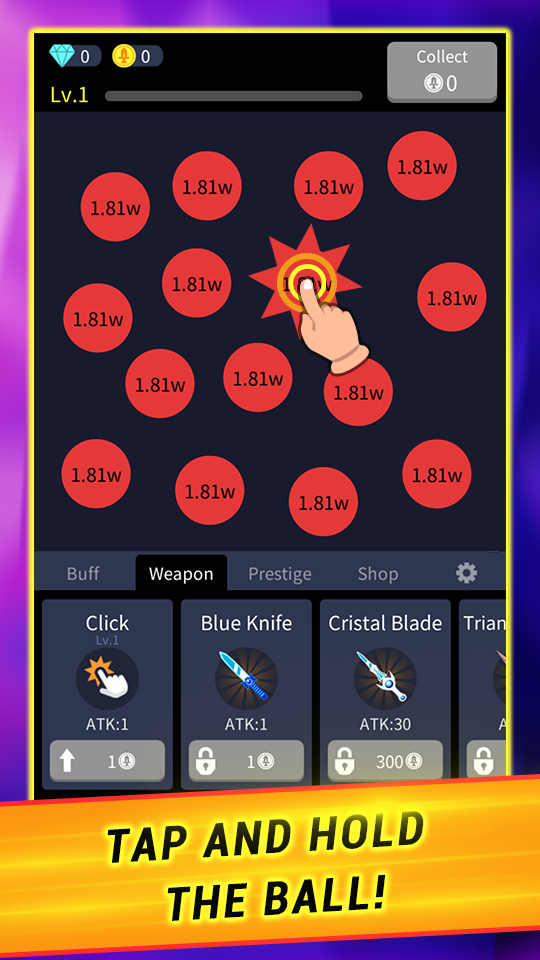 Screenshot 2 of Idle Knife 1.3.5