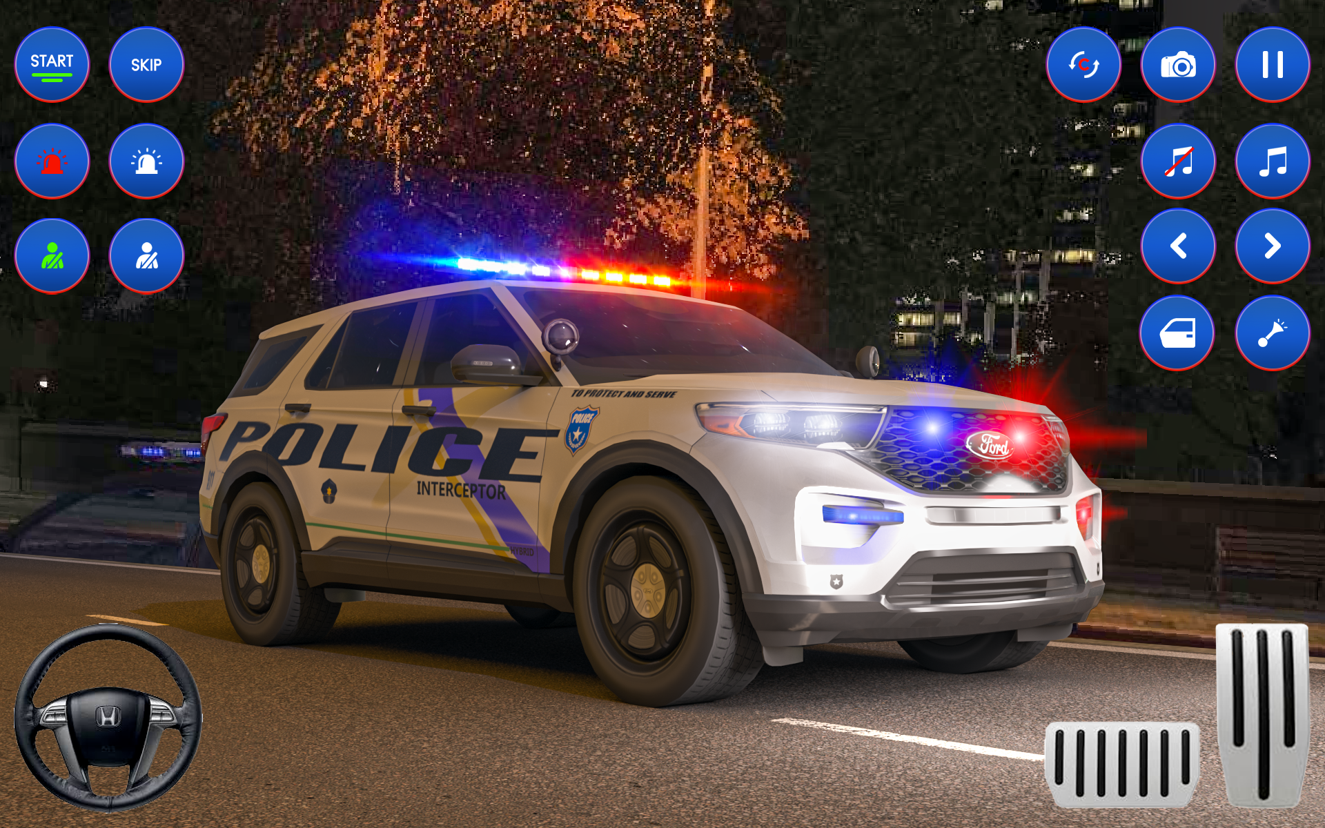 US Cop Car Chase Game 3d Game Screenshot