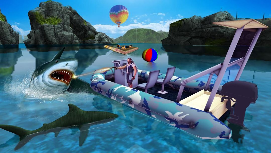 Shark Attack Game - Blue whale sim遊戲截圖