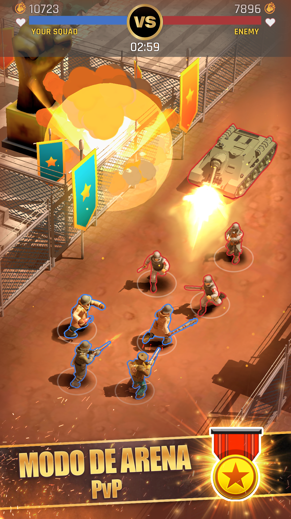 Captura de Tela do Jogo Last War: Shelter Heroes