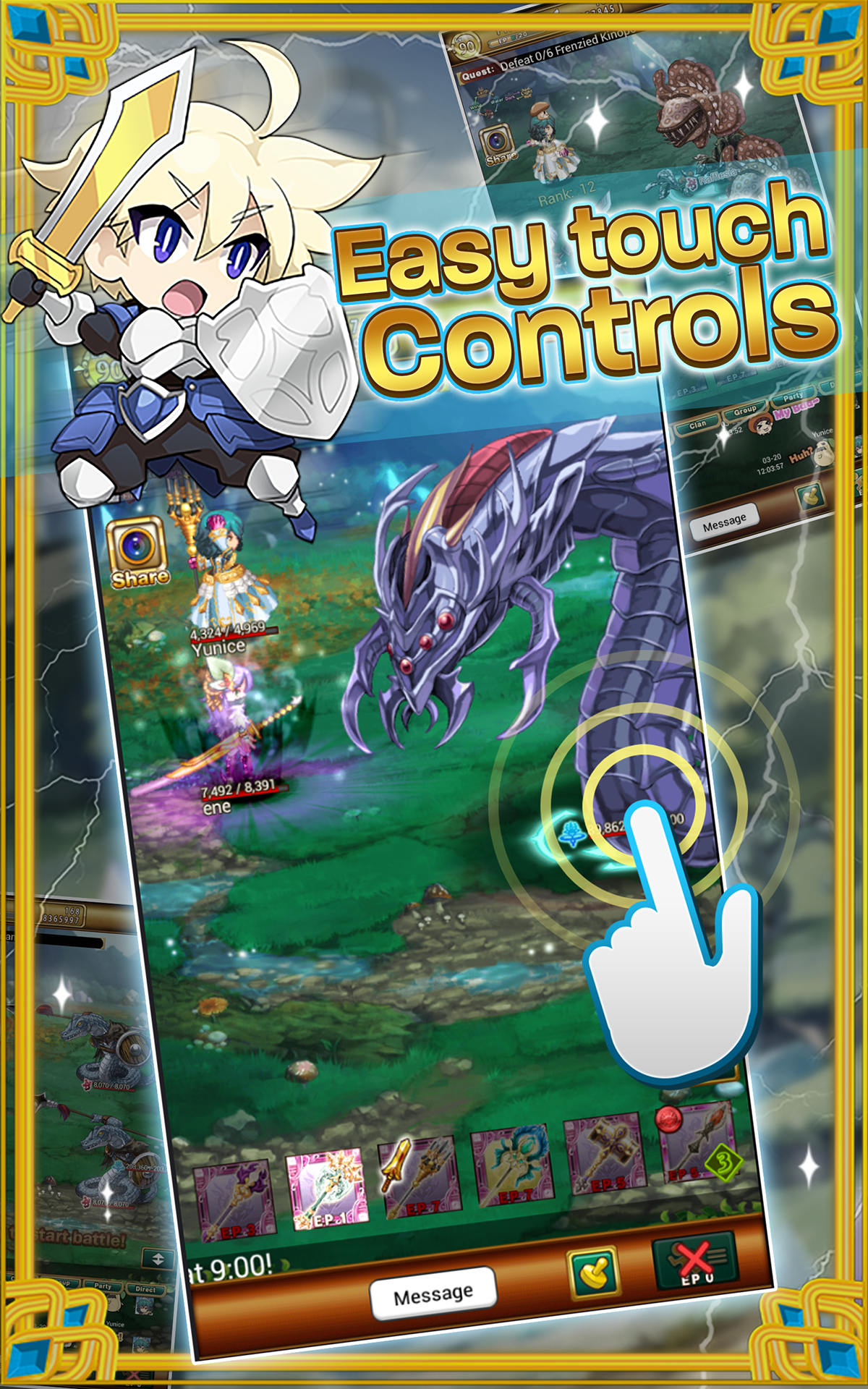 Cuplikan Layar Game Logres: Japanese RPG