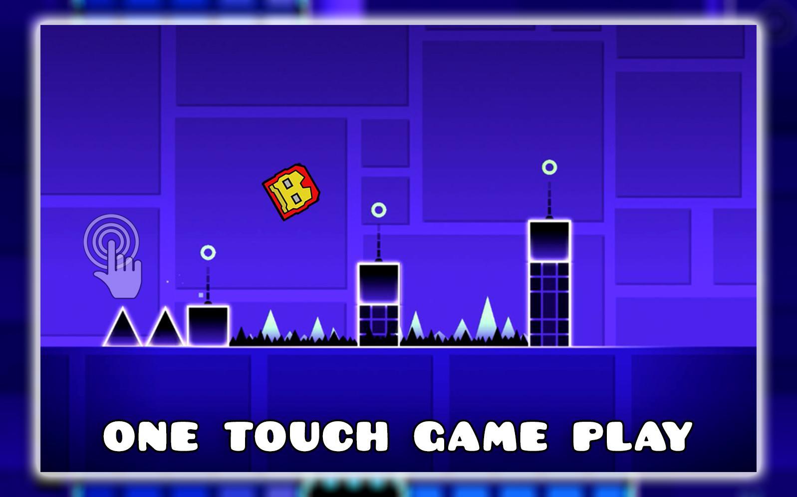 기하학 철 대시 게임 스크린샷