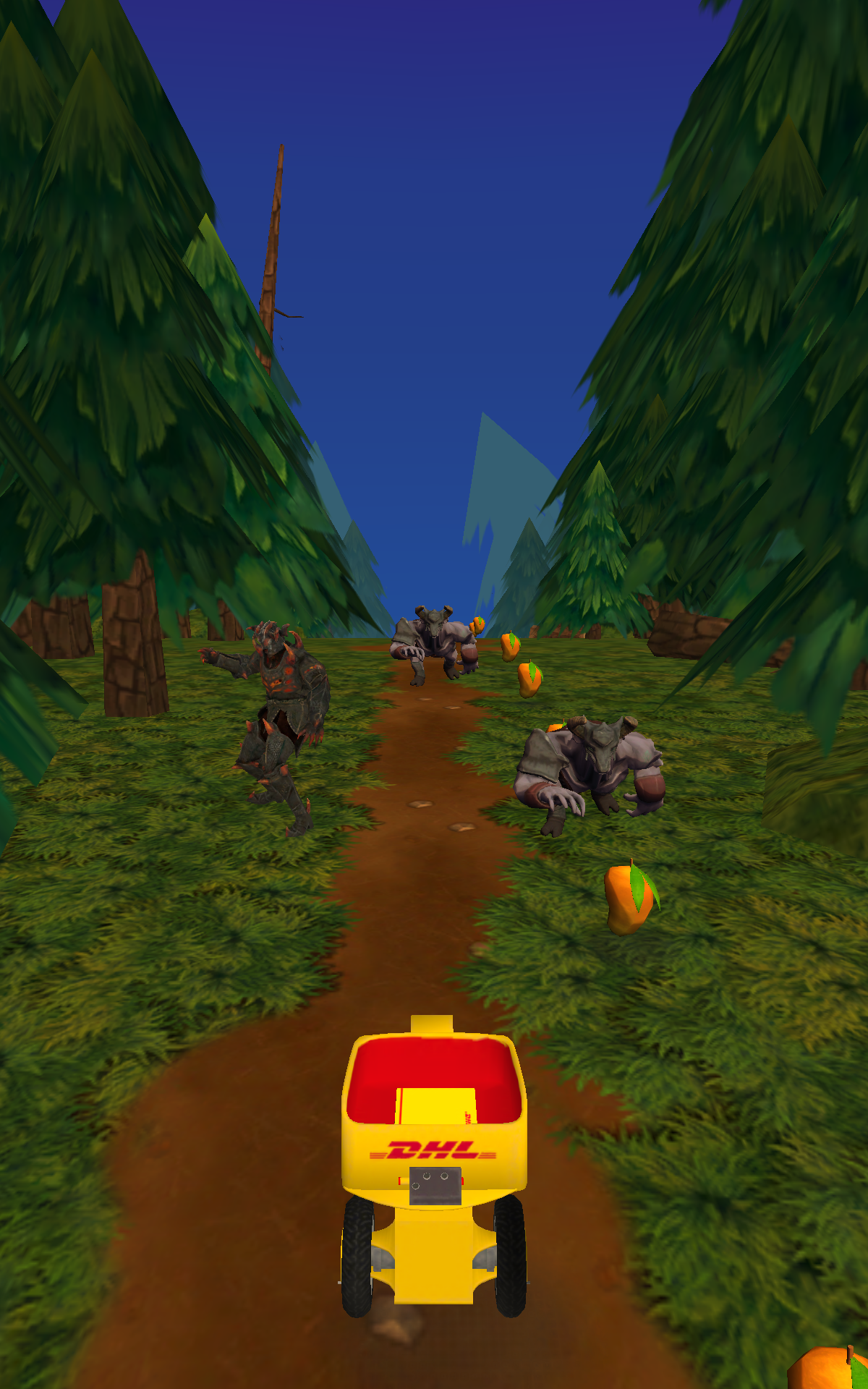 DHL EffiBOT Dash screenshot game