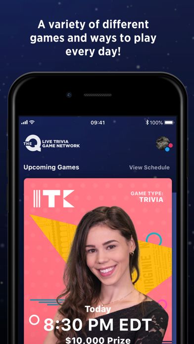 Screenshot of The Q - Live Game Network